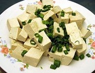 小葱拌豆腐的做法